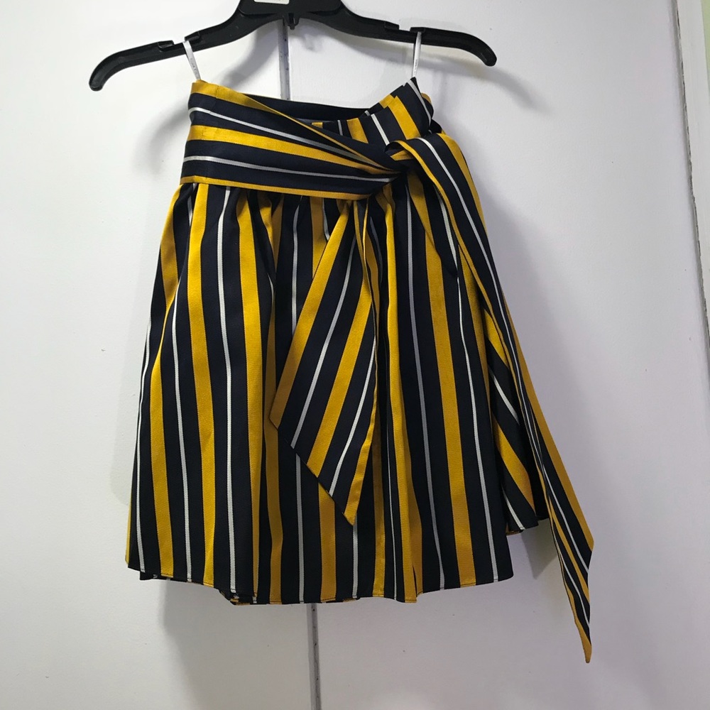 Mark Eisen Silk Necktie Skirt Women’s Sz 2-4 Rare!